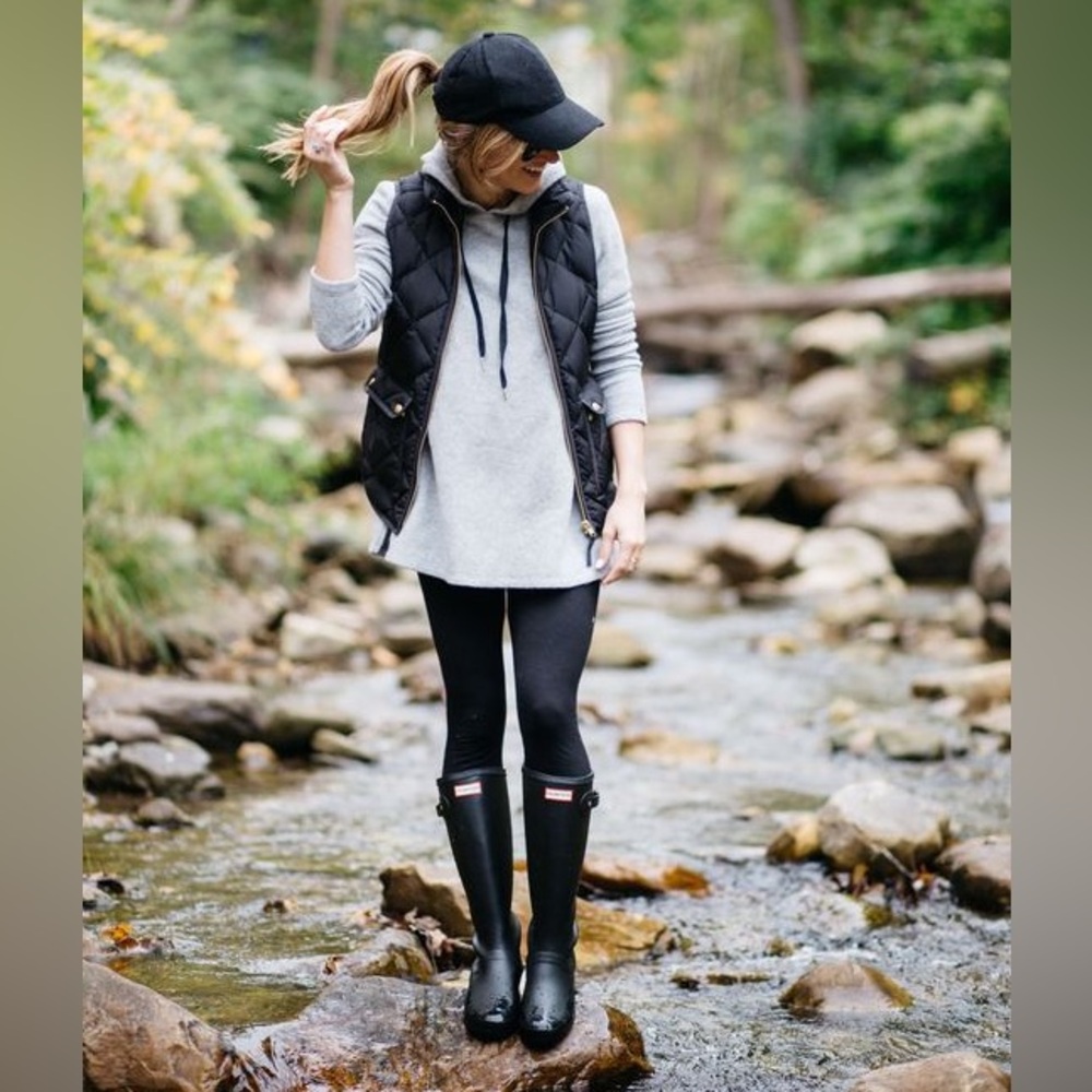 Hunter Matte Black Rain Boots.